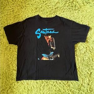Vintage santana tour t shirt size XL in good condition